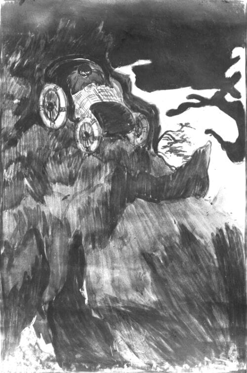 Photo d'esquisse publicitaire : Pneumatiques