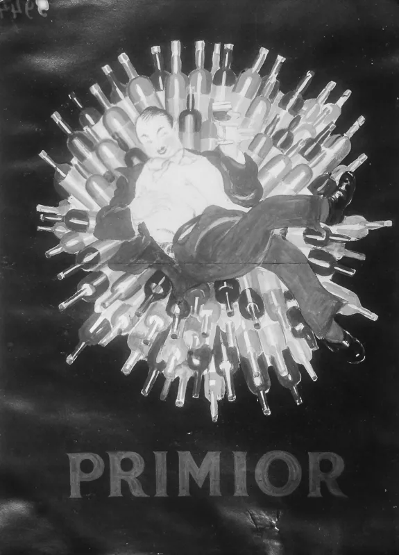 Advertising sketch: Primior