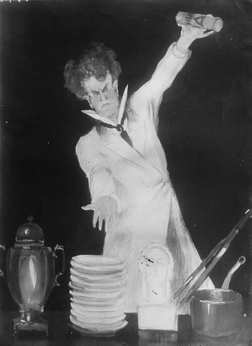 Photo d'esquisse publicitaire : Produit à polir