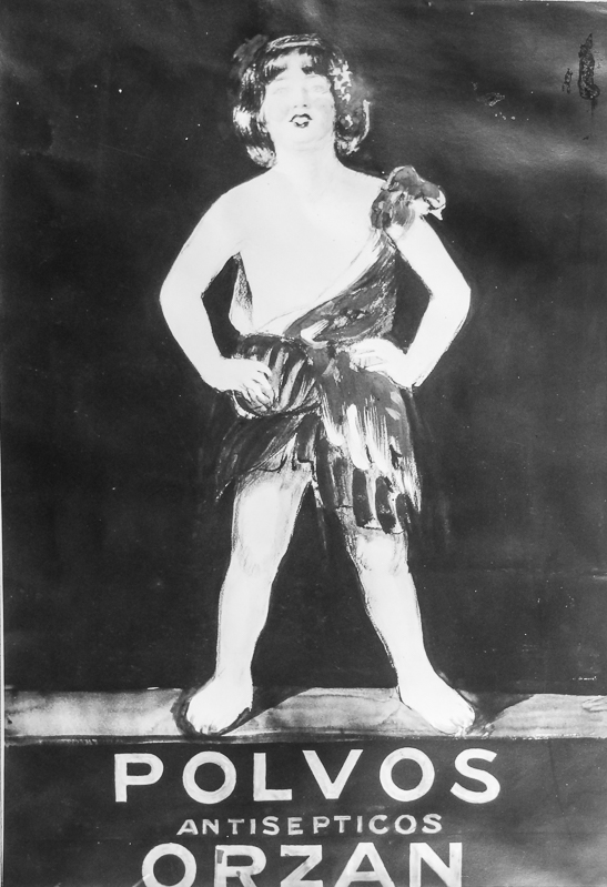 Photo d'esquisse publicitaire : Produit antiseptique