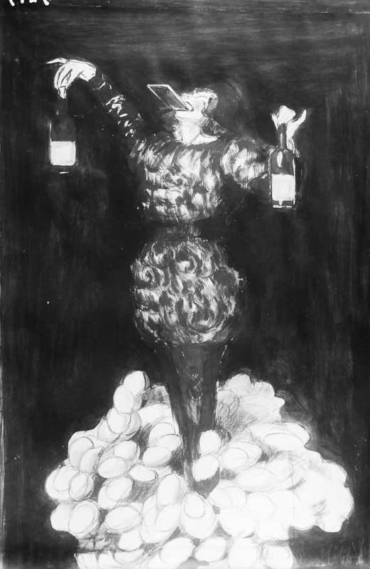 Advertising sketch photo: Egg Products