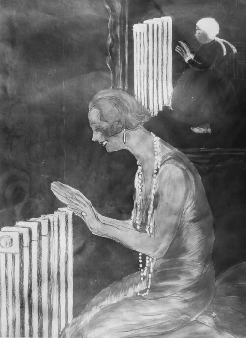 Photo d'esquisse publicitaire : Radiateur