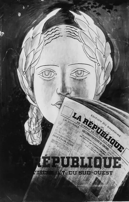 Advertising sketch photo: République (La)