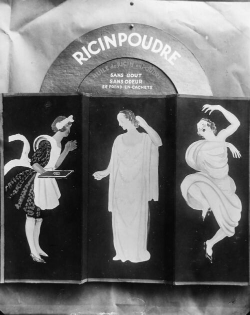 Photo d'esquisse publicitaire : Ricin Poudre