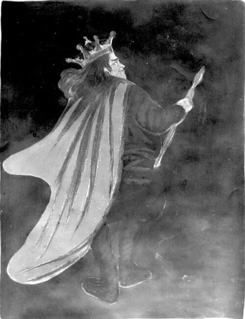 Photo d'esquisse publicitaire : Roi bouffon