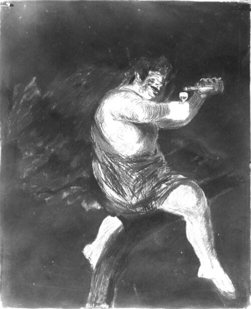 Photo d'esquisse publicitaire : Rustre