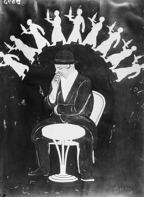 Photo d'esquisse publicitaire : Saint Raphaël - Quinquina