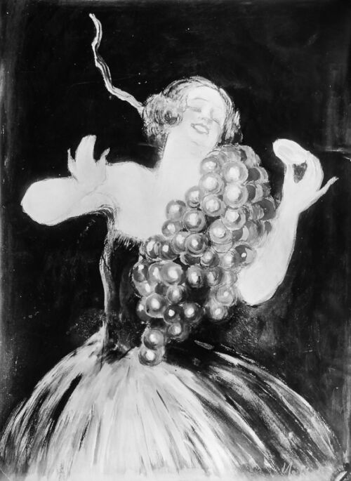 Photo d'esquisse publicitaire : Savon Grappe d'Or