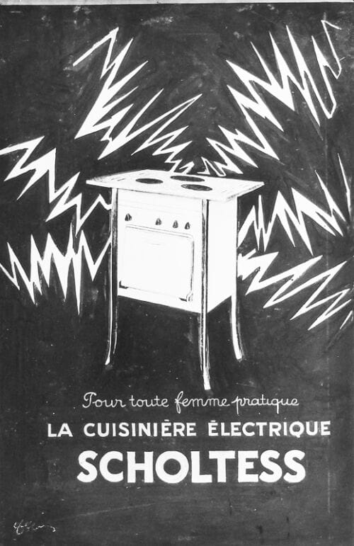 Photo d'esquisse publicitaire : Scholtès