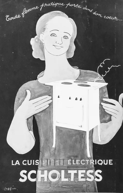 Advertising sketch photo: Scholtès