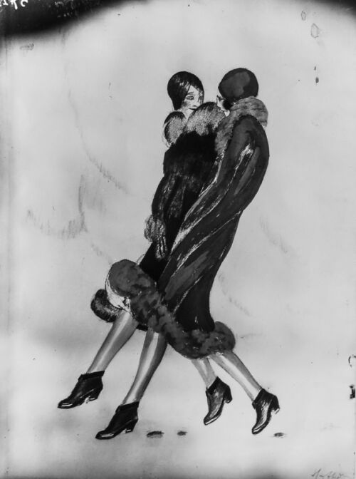 Photo d'esquisse publicitaire : Snow-boots