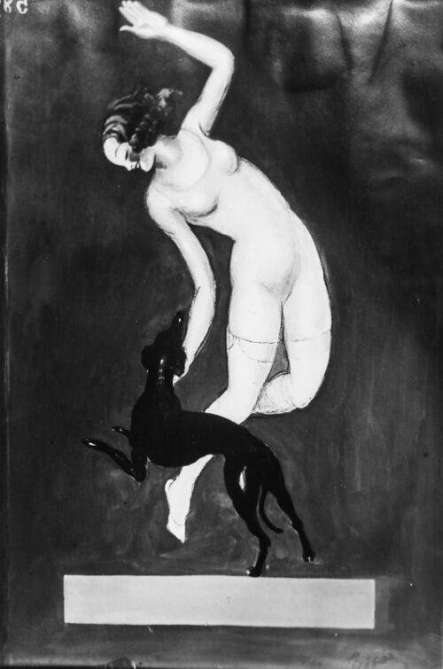 Photo d'esquisse publicitaire : Sous-vêtement