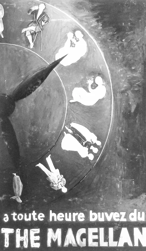 Advertising sketch photo: Thé Magellan