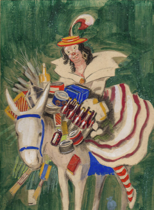 Photo peinte publicitaire : Alimentation