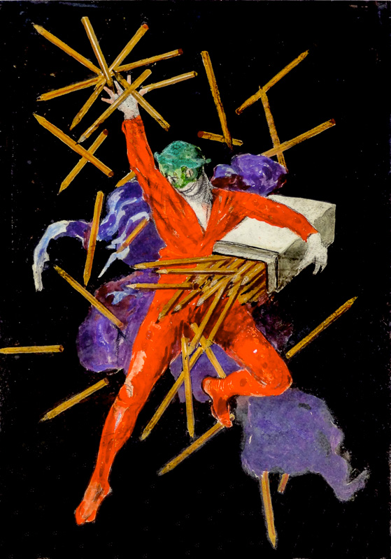 In the painted photo 1921016F1