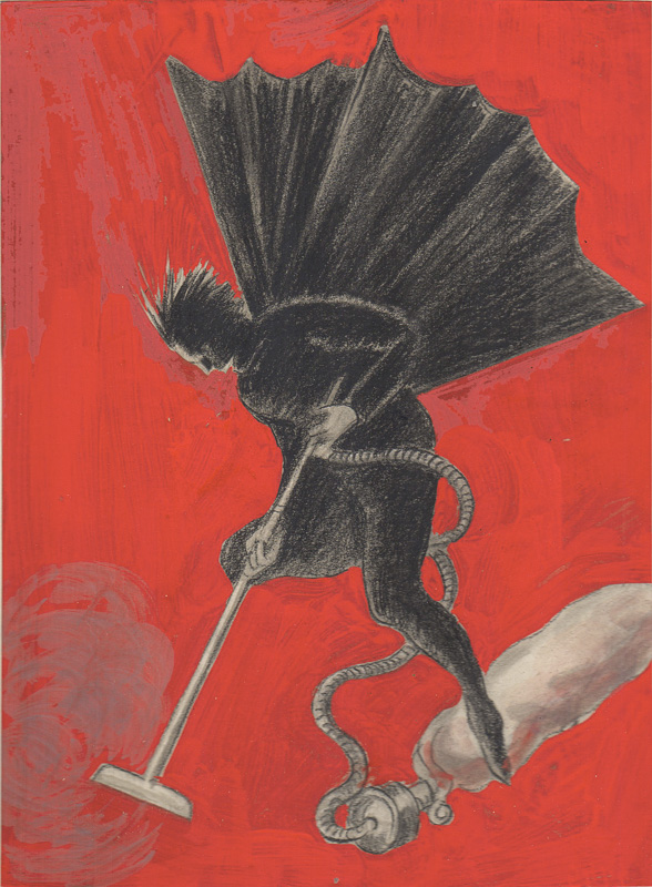 Photo peinte publicitaire : Aspirateur