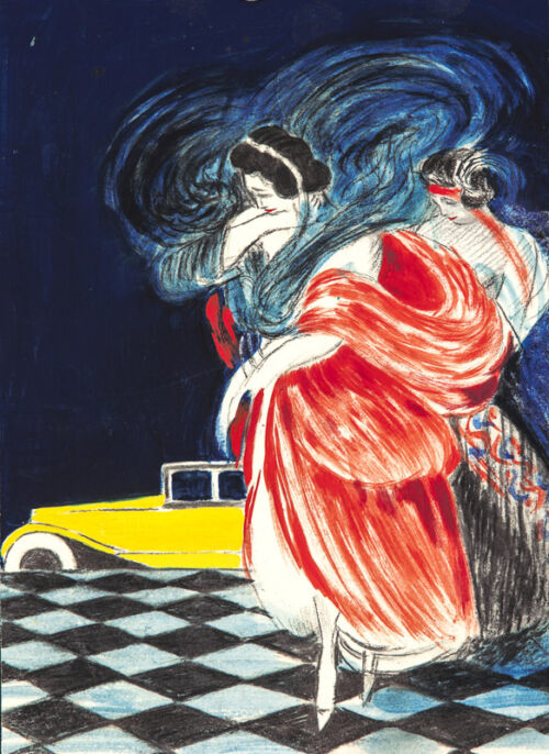 Photo peinte publicitaire : Auto