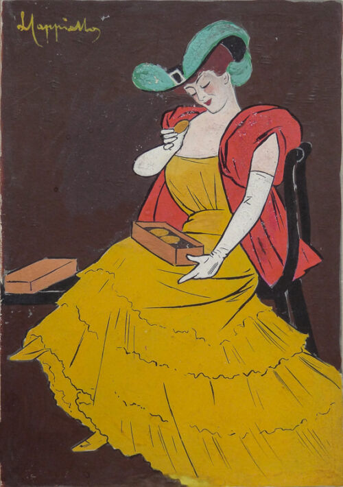 Photo peinte publicitaire : Biscuits