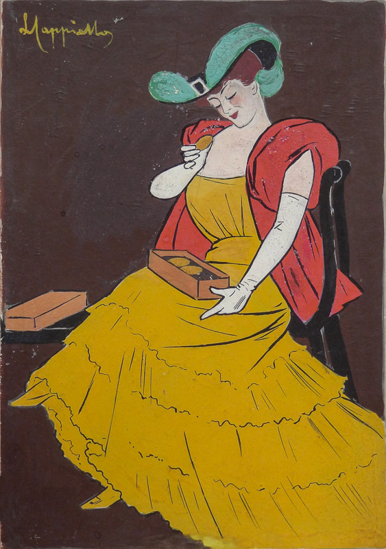 Photo peinte publicitaire : Biscuits