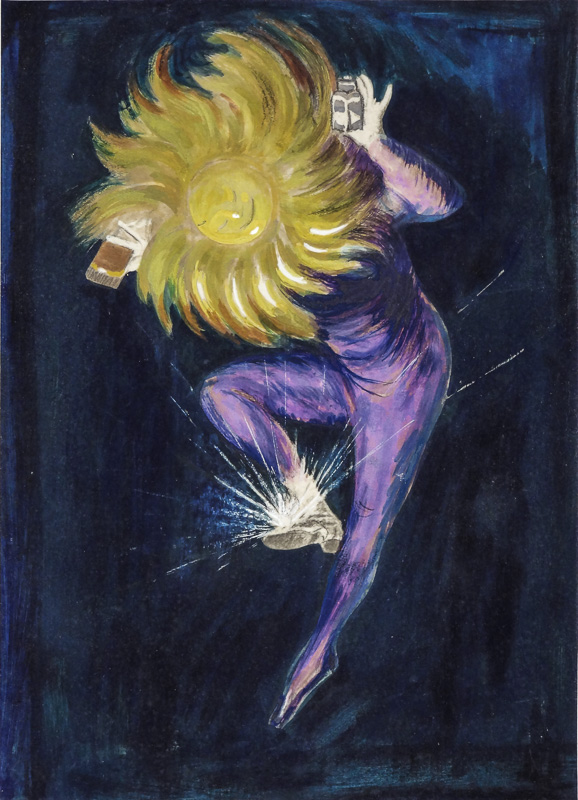 Advertising painted photo: Brighton Cream