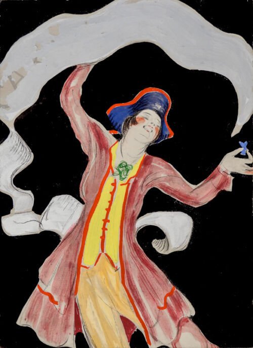 Photo peinte publicitaire : Caramelle