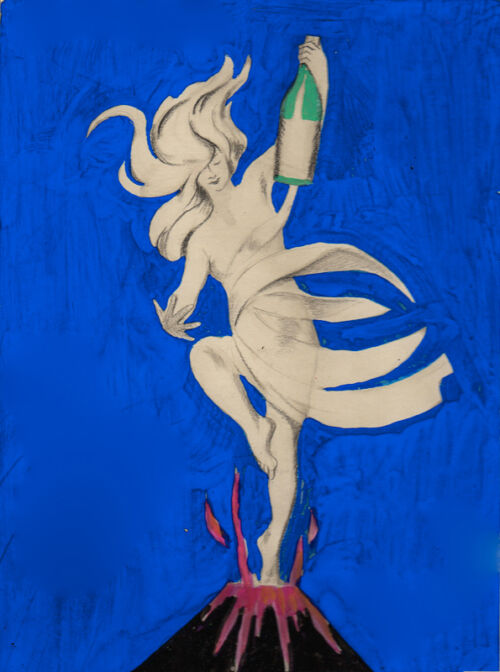 Photo peinte publicitaire : Chaudfontaine