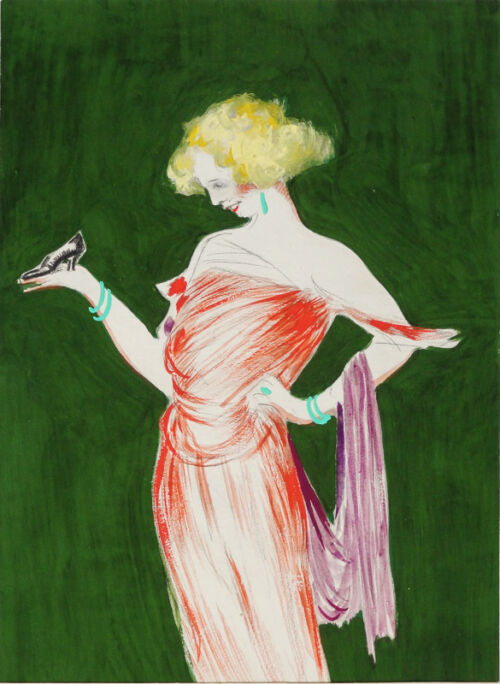 Photo peinte publicitaire : Chaussures