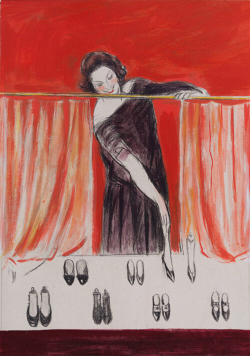 Photo peinte publicitaire : Chaussures