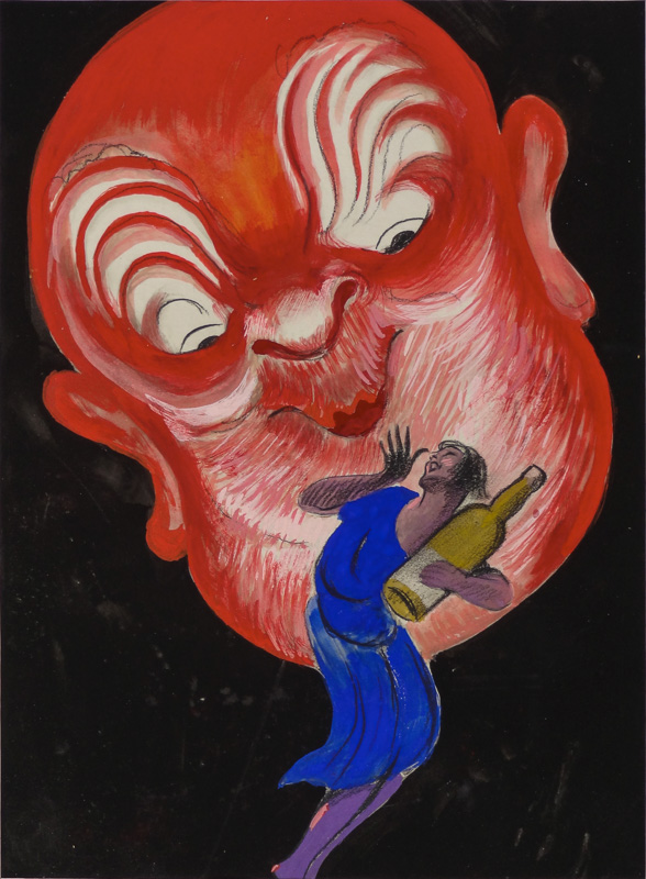 Photo peinte publicitaire : Cidre