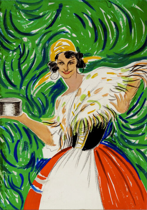 Photo peinte publicitaire : Conserves