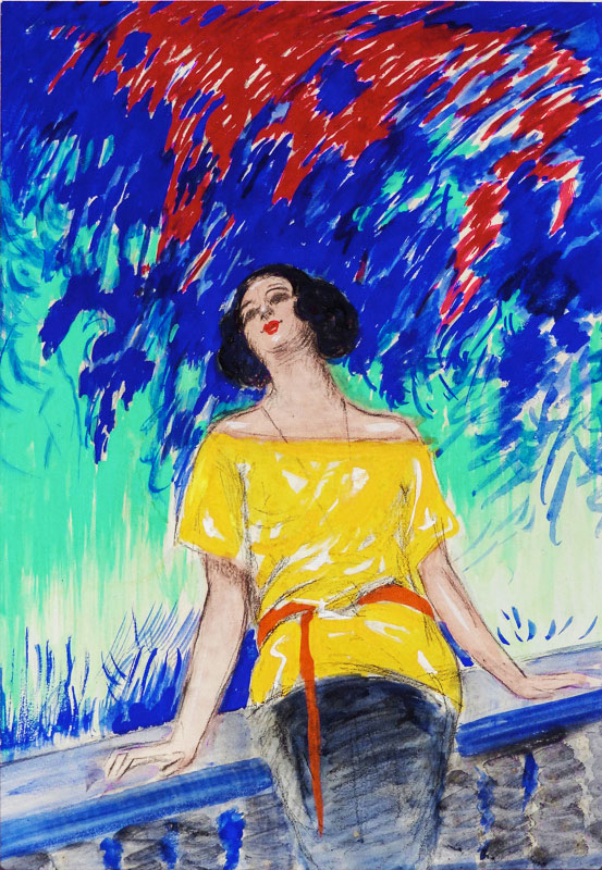 Photo peinte publicitaire : Cure d'air