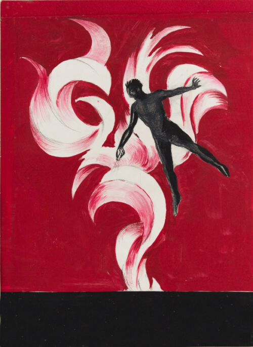 Photo peinte publicitaire : Extincteur