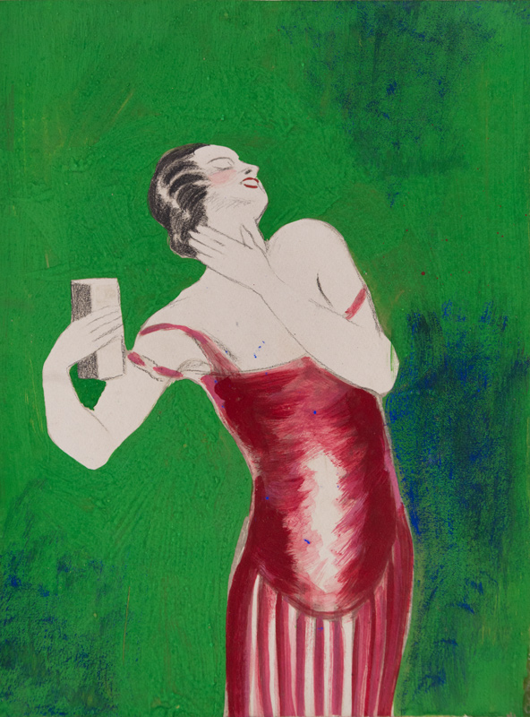 Photo peinte publicitaire : Liniment Sloan