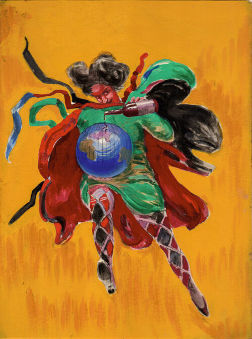 Photo peinte publicitaire : Liqueur