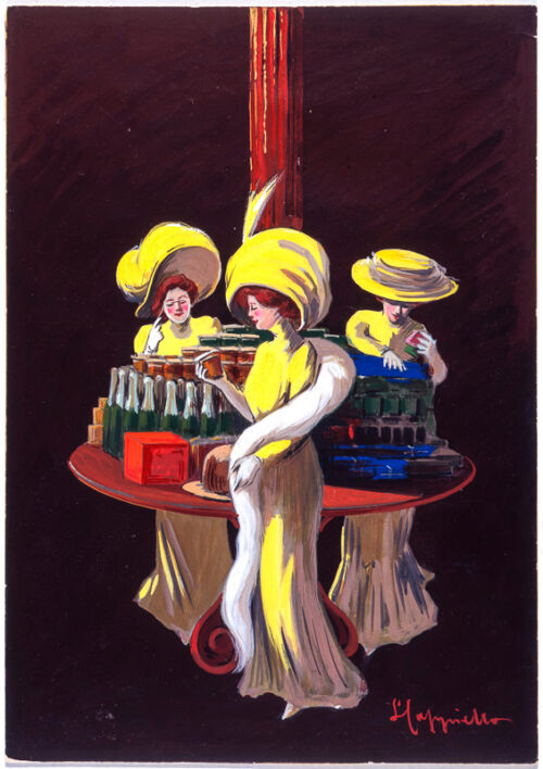 Photo peinte publicitaire : Magasin de luxe