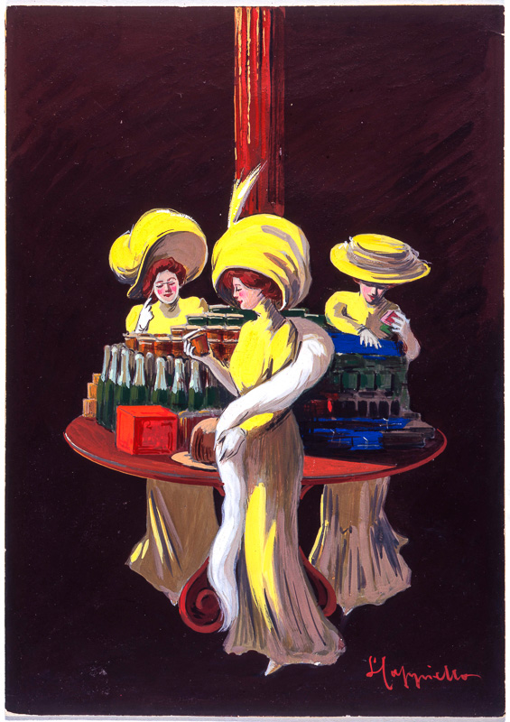 Photo peinte publicitaire : Magasin de luxe