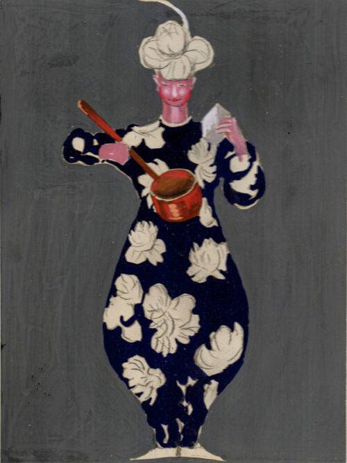 Photo peinte publicitaire : Margarine