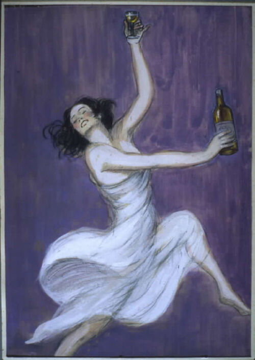 Photo peinte publicitaire : Parfum (variante)