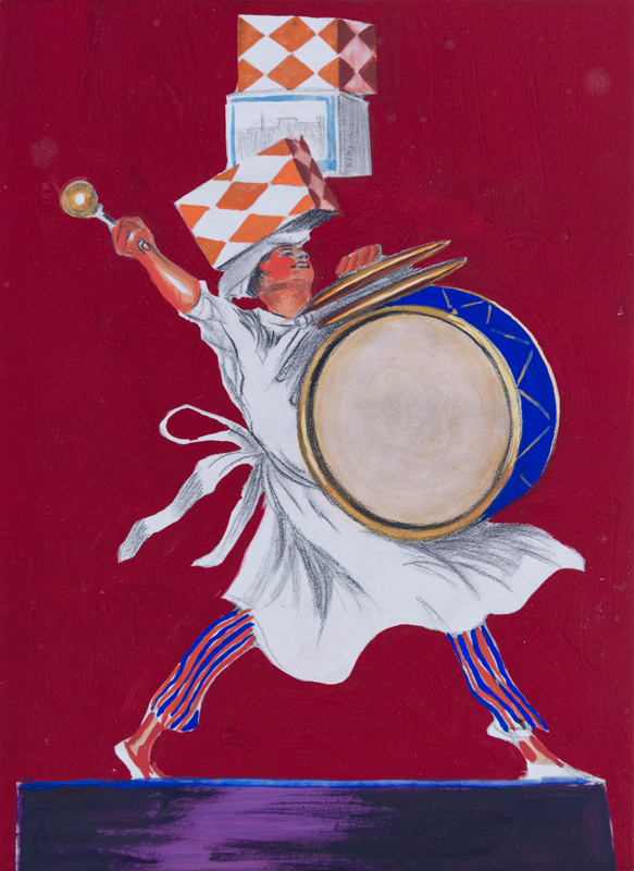 Photo peinte publicitaire : Pâtes