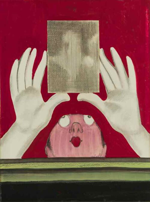 1927 - Un photographe regarde une plaque impressionnée. - Leonetto Cappiello