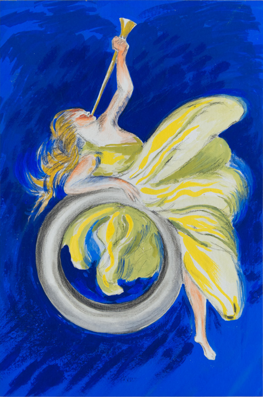 Photo peinte publicitaire : Pneu Goodrich