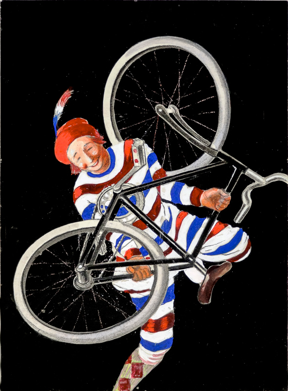 Advertising maquette: Bike Tires