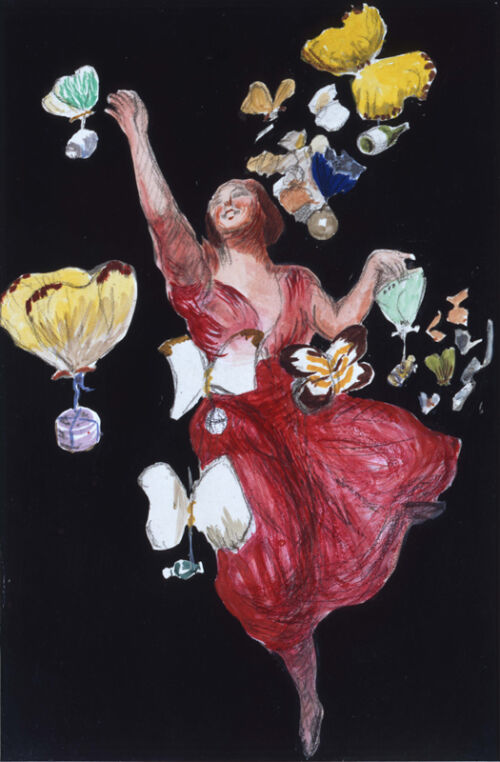 Photo peinte publicitaire : Produit de beauté