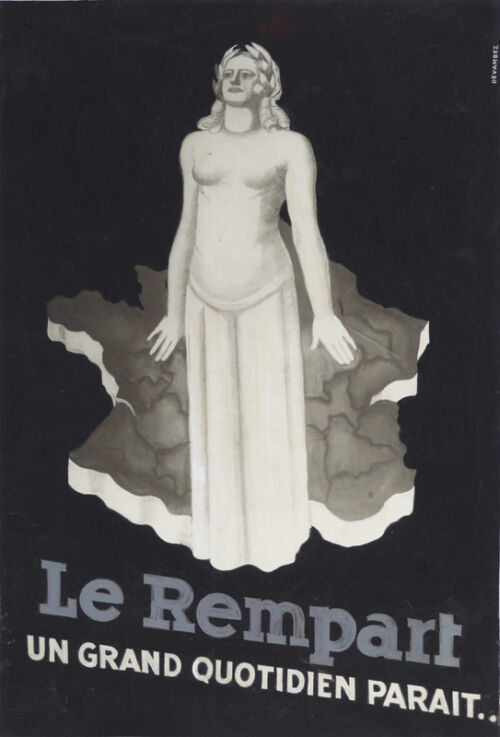 Photo peinte publicitaire : Rempart (Le)