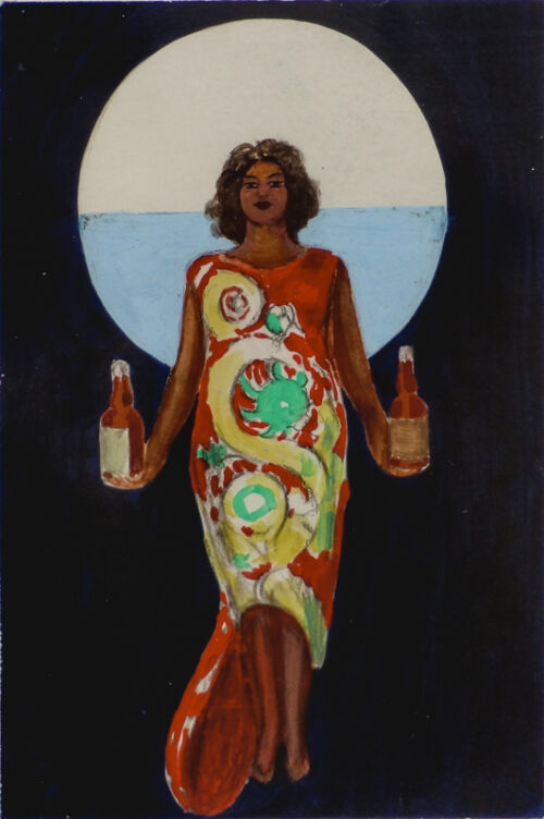 Photo peinte publicitaire : Rhum