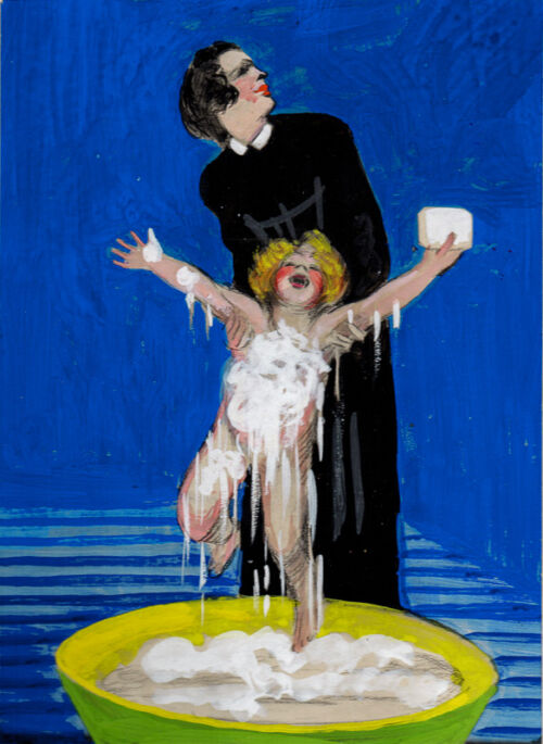 Photo peinte publicitaire : Savon