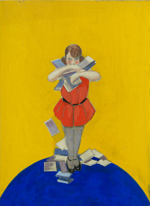 Photo peinte publicitaire : Suchard