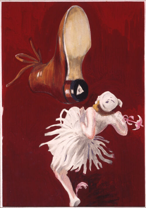 1921 - Le talon d'une superbe bottine fait reculer Mercure