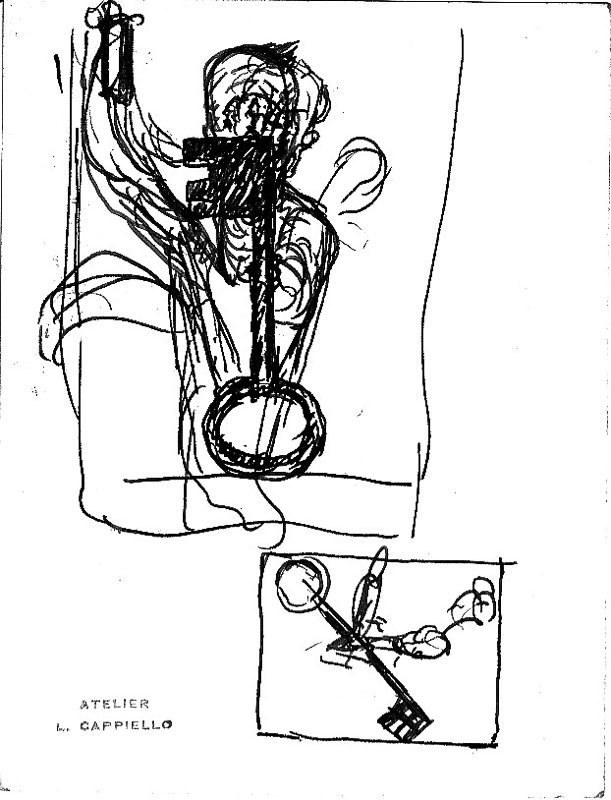 Advertising maquette: Bourin (One)