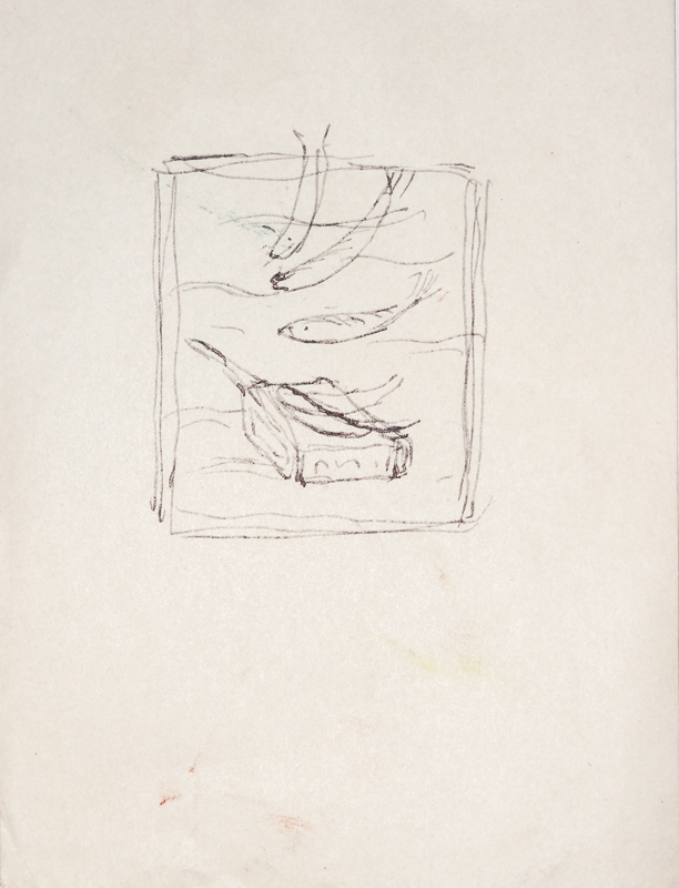 1928 - Des sardines entrent directement de la mer dans une boîte de conserve. - Leonetto Cappiello